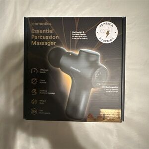 Homedics Percussion Massager - Black and Gold